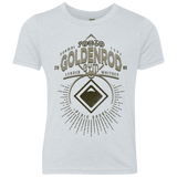 T-Shirts Heather White / YXS Goldenrod Gym Youth Triblend T-Shirt