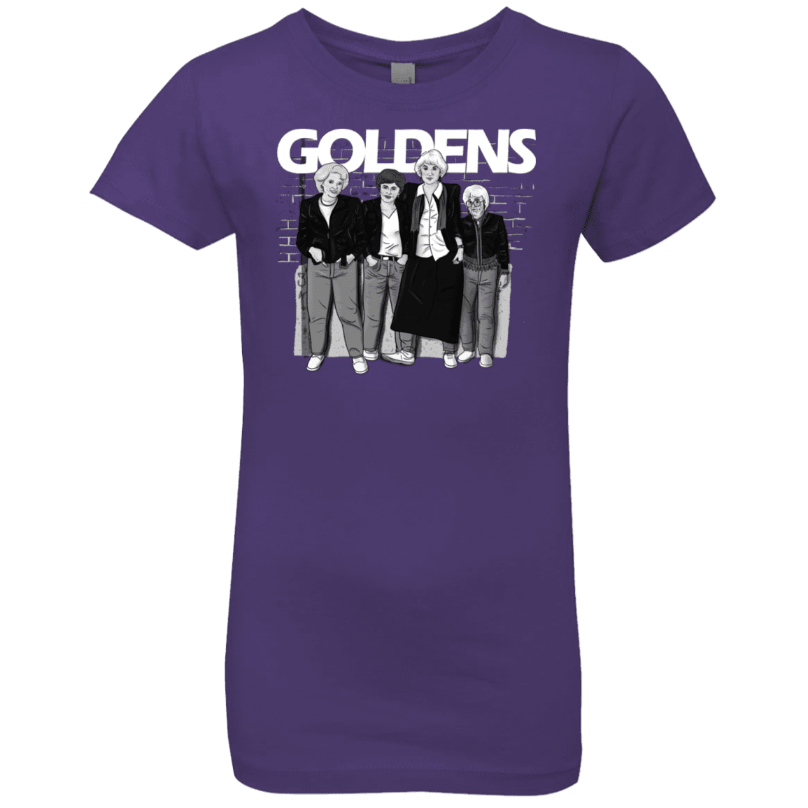 T-Shirts Purple Rush / YXS Goldens Girls Premium T-Shirt