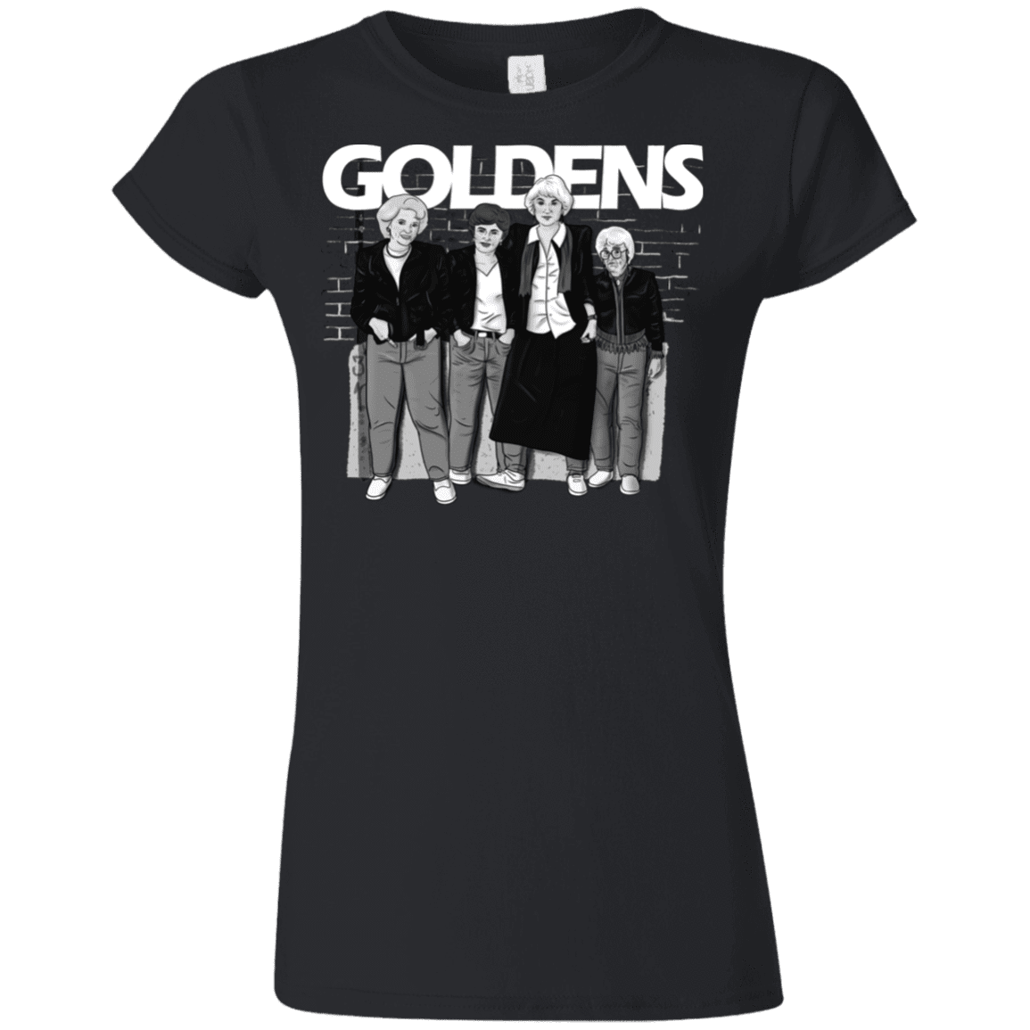 T-Shirts Black / S Goldens Junior Slimmer-Fit T-Shirt