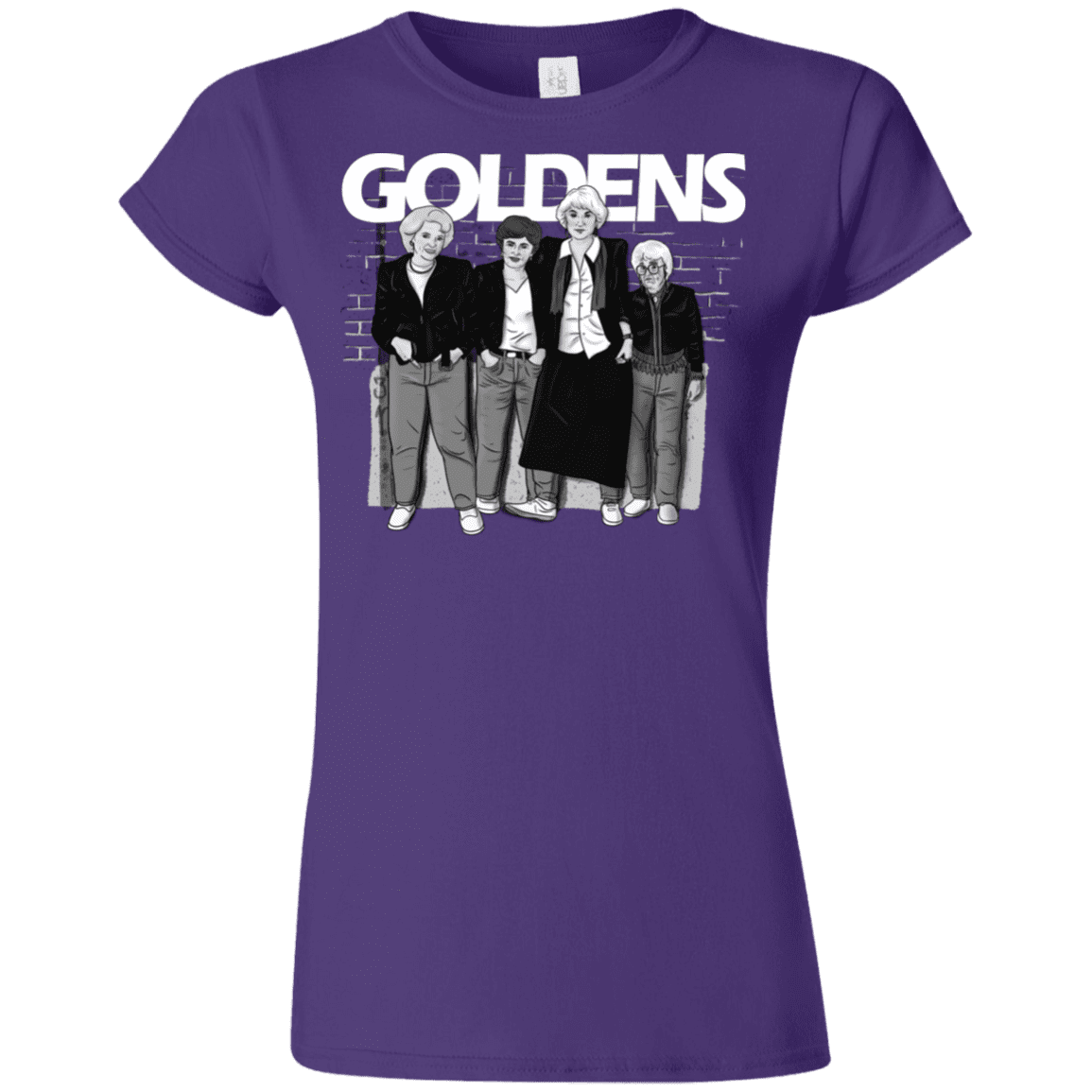 T-Shirts Purple / S Goldens Junior Slimmer-Fit T-Shirt