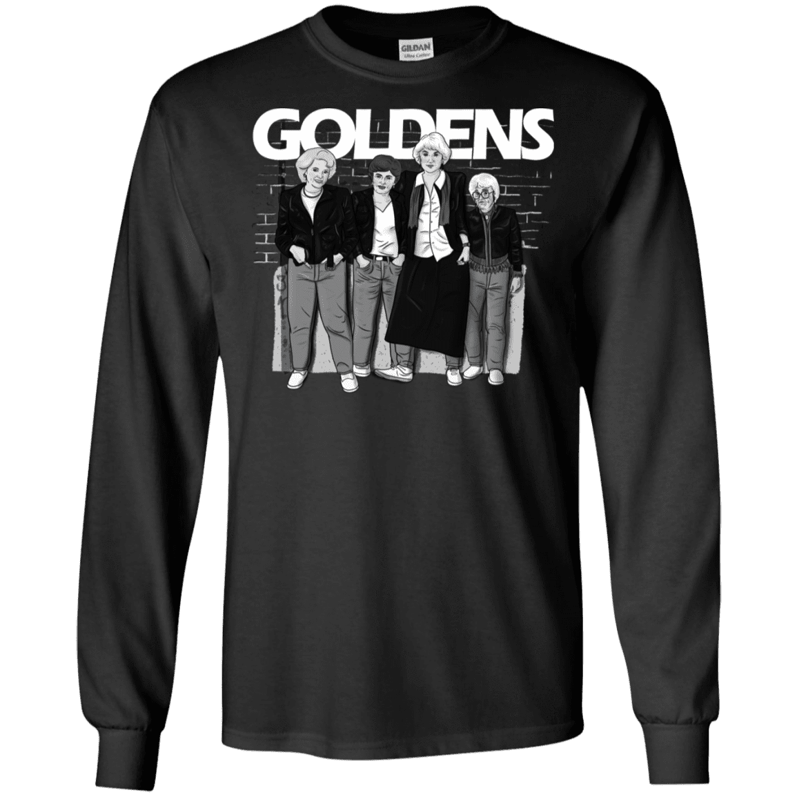 T-Shirts Black / S Goldens Men's Long Sleeve T-Shirt