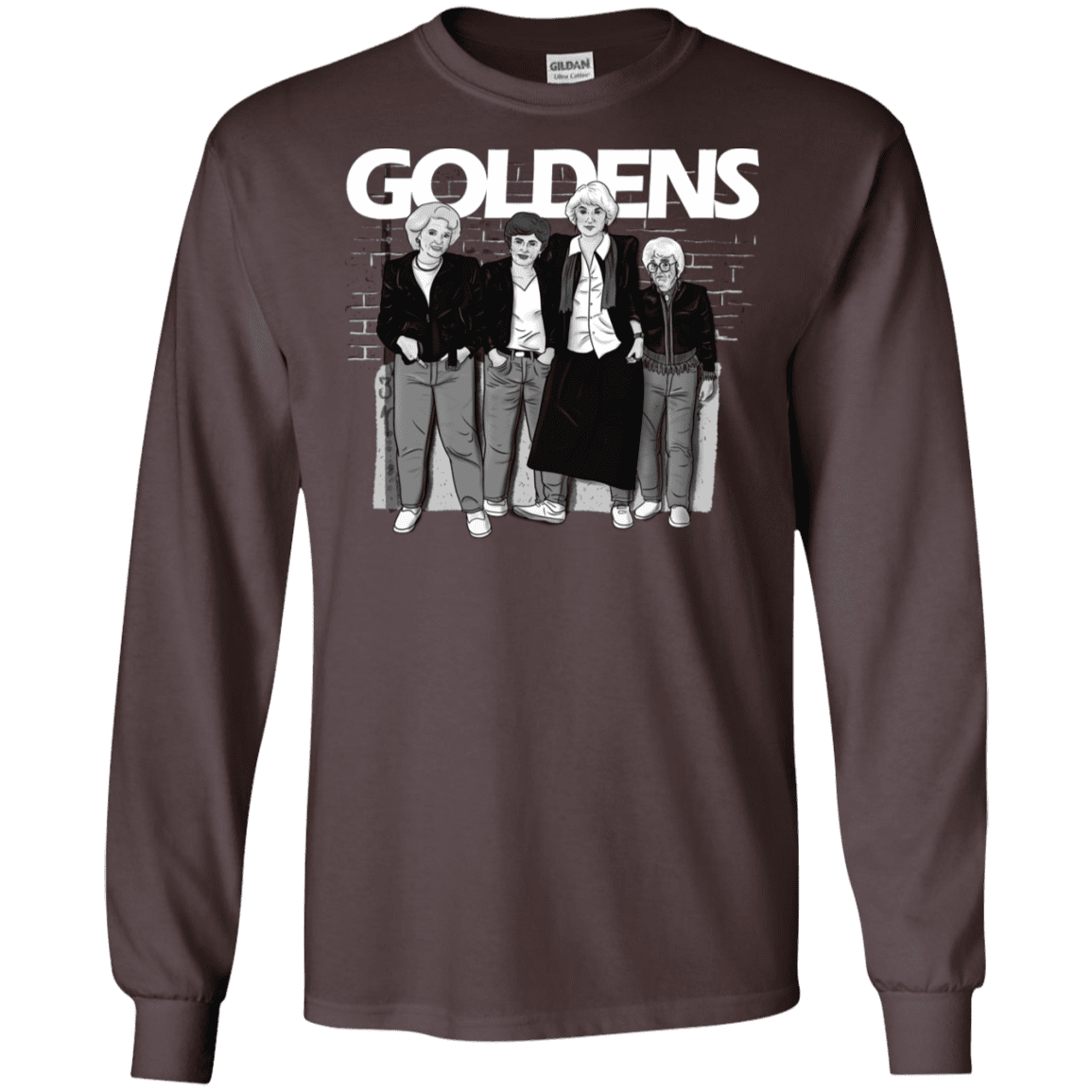 T-Shirts Dark Chocolate / S Goldens Men's Long Sleeve T-Shirt