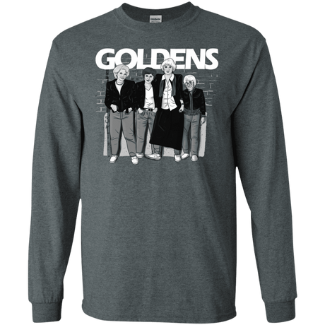 T-Shirts Dark Heather / S Goldens Men's Long Sleeve T-Shirt