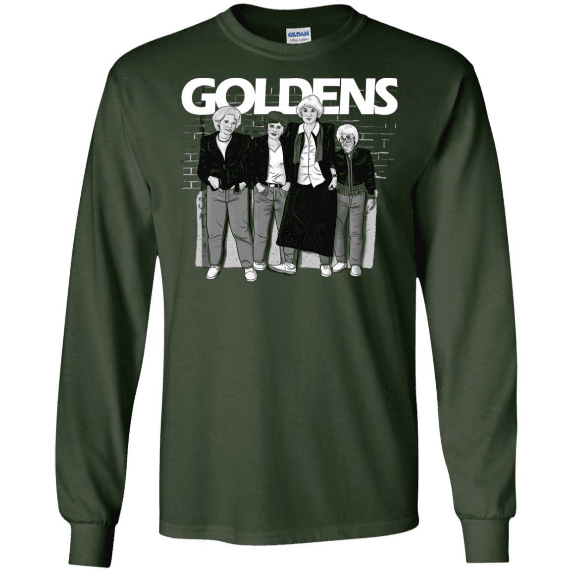 T-Shirts Forest Green / S Goldens Men's Long Sleeve T-Shirt