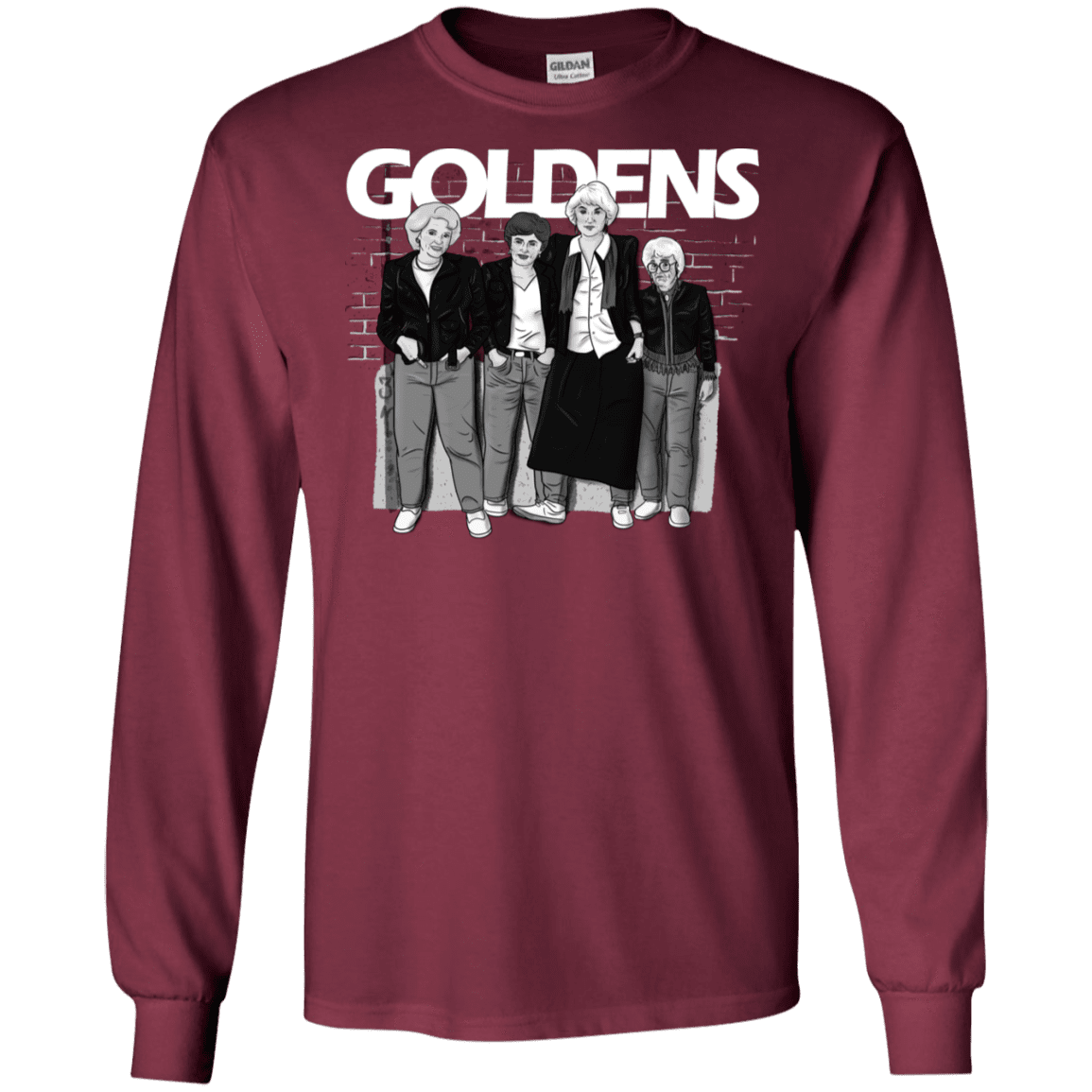 T-Shirts Maroon / S Goldens Men's Long Sleeve T-Shirt