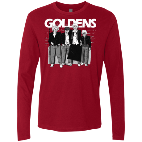 T-Shirts Cardinal / S Goldens Men's Premium Long Sleeve