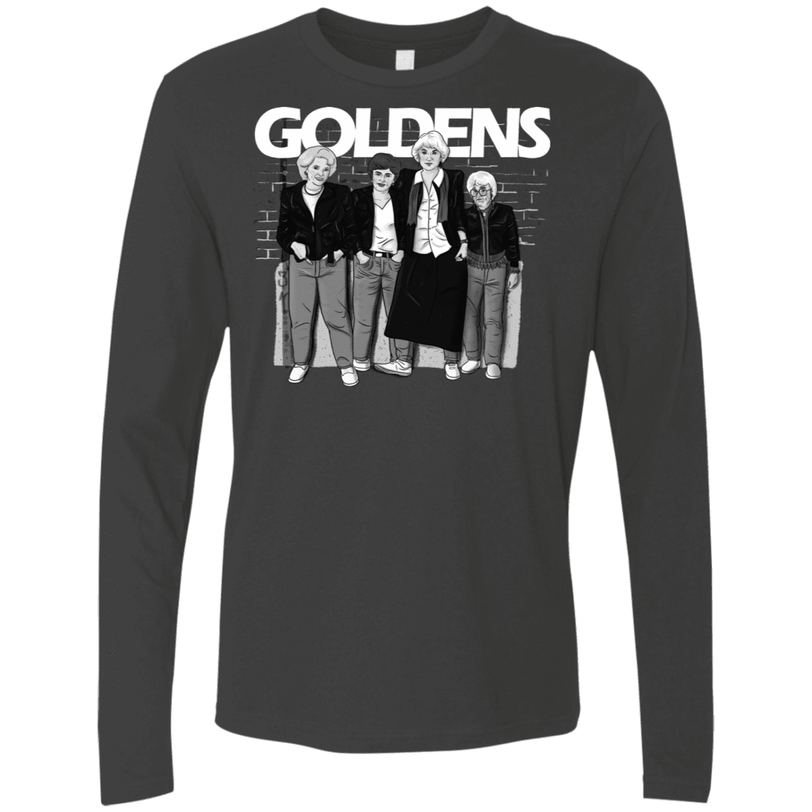 T-Shirts Heavy Metal / S Goldens Men's Premium Long Sleeve
