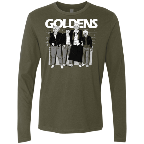 T-Shirts Military Green / S Goldens Men's Premium Long Sleeve