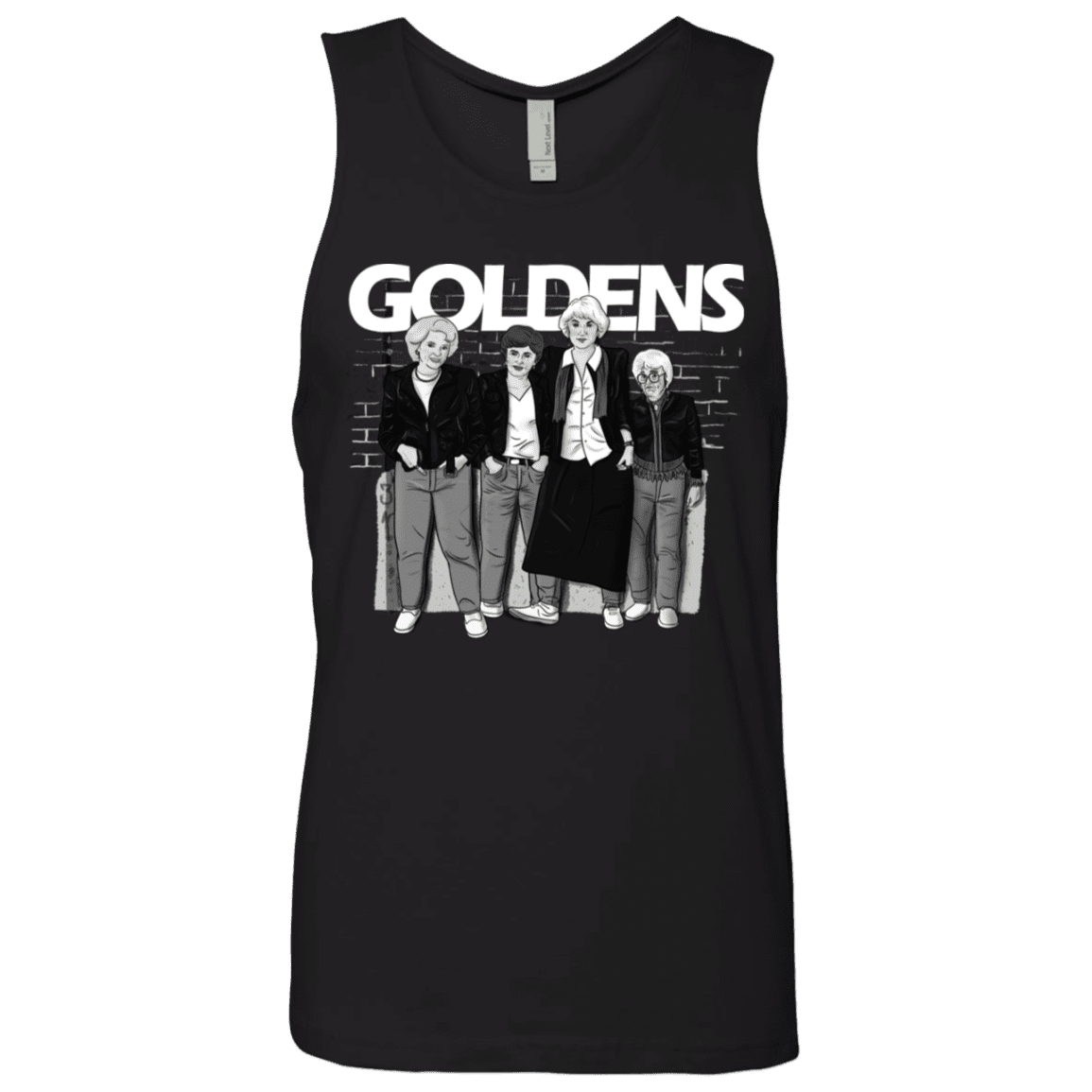 T-Shirts Black / S Goldens Men's Premium Tank Top