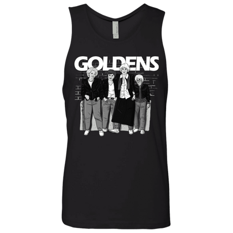 T-Shirts Black / S Goldens Men's Premium Tank Top