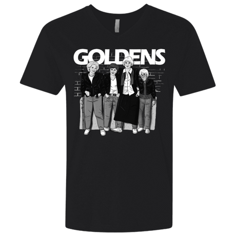 T-Shirts Black / X-Small Goldens Men's Premium V-Neck