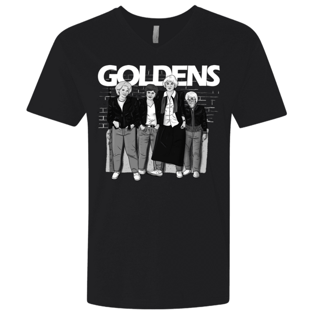 T-Shirts Black / X-Small Goldens Men's Premium V-Neck