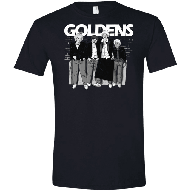 T-Shirts Black / X-Small Goldens Men's Semi-Fitted Softstyle