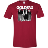 T-Shirts Cardinal Red / S Goldens Men's Semi-Fitted Softstyle