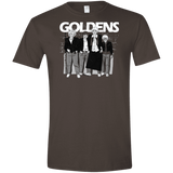 T-Shirts Dark Chocolate / S Goldens Men's Semi-Fitted Softstyle