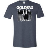 T-Shirts Heather Navy / S Goldens Men's Semi-Fitted Softstyle