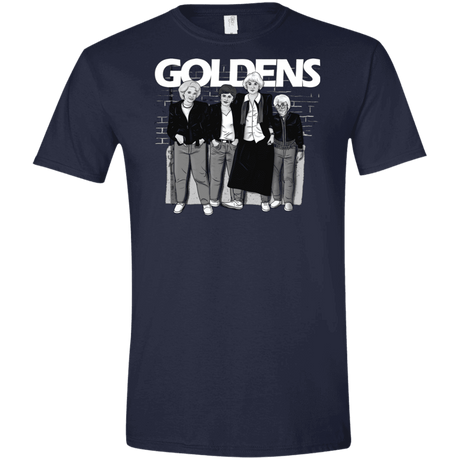 T-Shirts Navy / X-Small Goldens Men's Semi-Fitted Softstyle