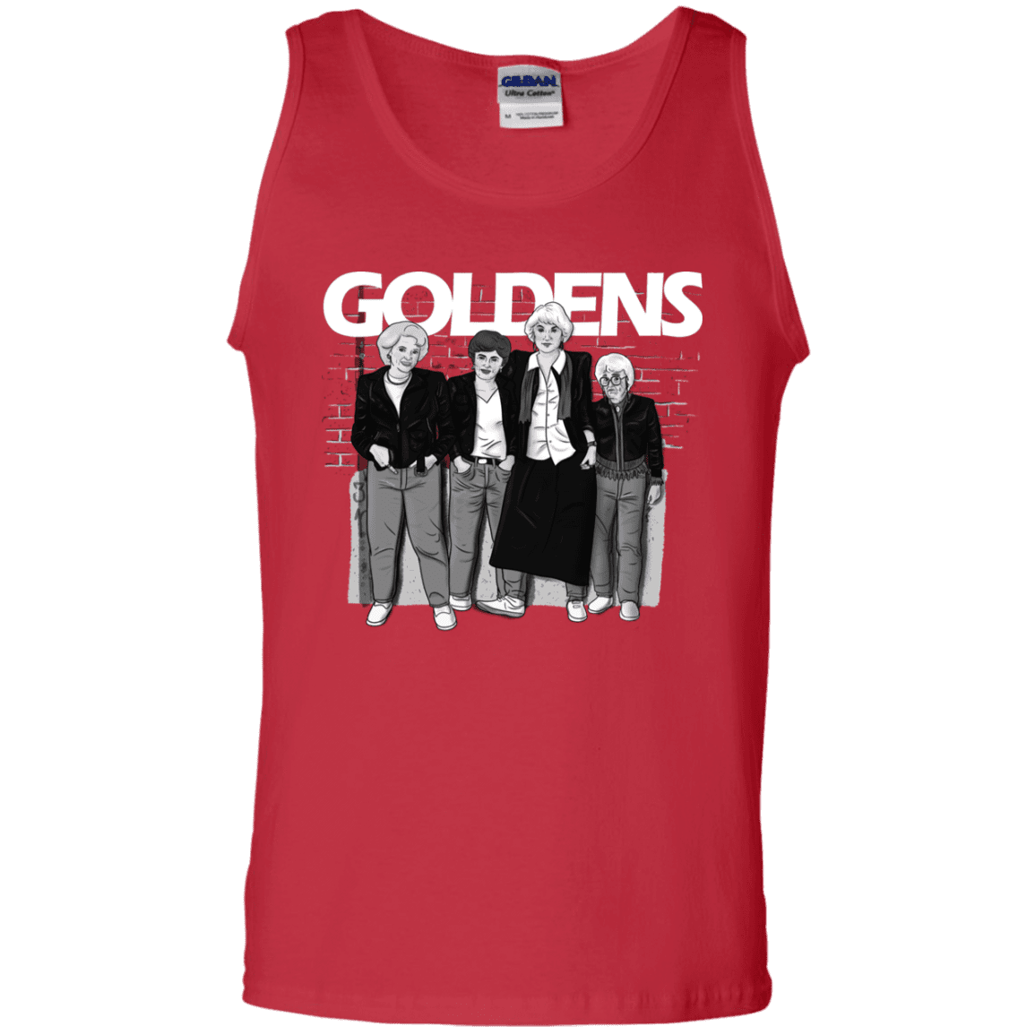 T-Shirts Red / S Goldens Men's Tank Top