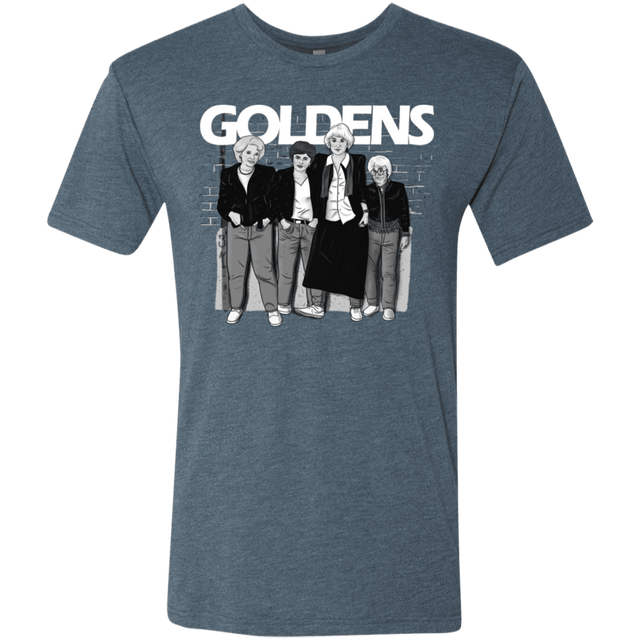 T-Shirts Indigo / S Goldens Men's Triblend T-Shirt