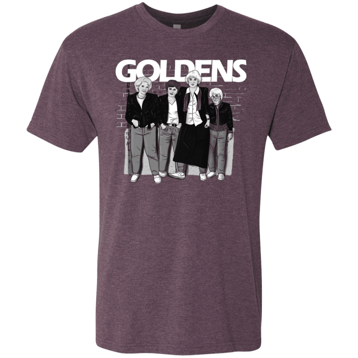 T-Shirts Vintage Purple / S Goldens Men's Triblend T-Shirt