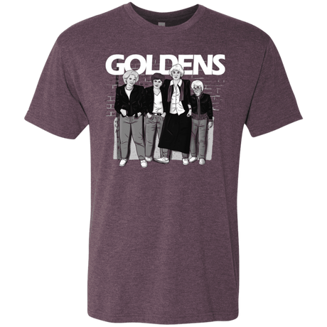 T-Shirts Vintage Purple / S Goldens Men's Triblend T-Shirt