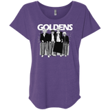 T-Shirts Purple Rush / X-Small Goldens Triblend Dolman Sleeve