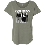 T-Shirts Venetian Grey / X-Small Goldens Triblend Dolman Sleeve