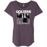 T-Shirts Vintage Purple / X-Small Goldens Triblend Dolman Sleeve