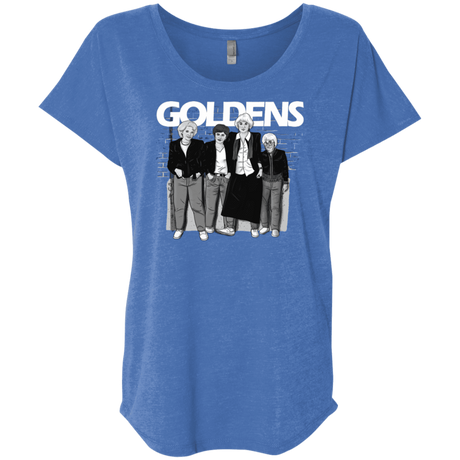 T-Shirts Vintage Royal / X-Small Goldens Triblend Dolman Sleeve