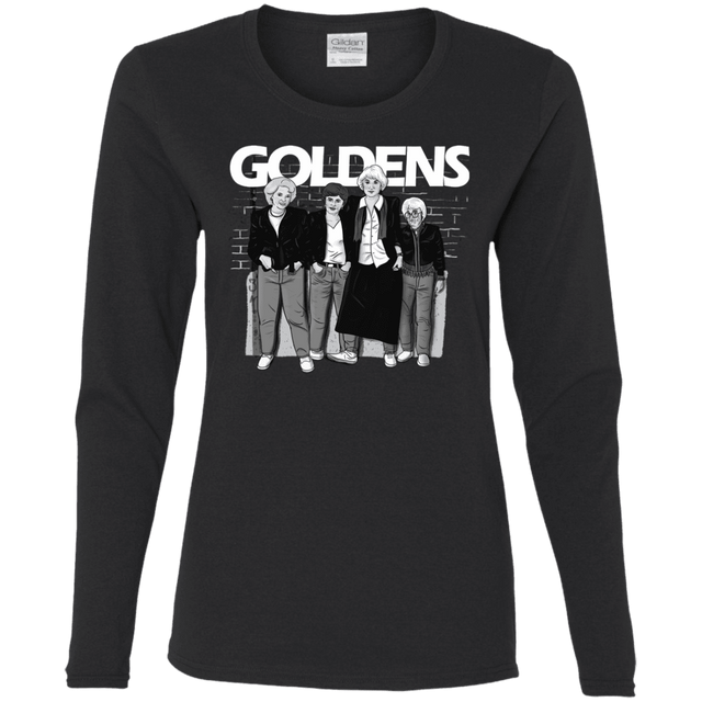 T-Shirts Black / S Goldens Women's Long Sleeve T-Shirt