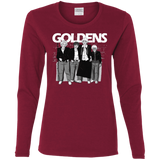 T-Shirts Cardinal / S Goldens Women's Long Sleeve T-Shirt