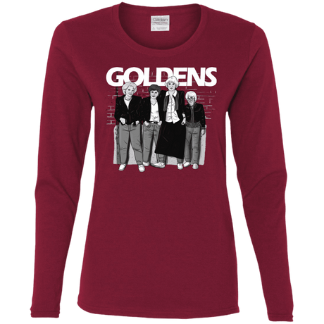 T-Shirts Cardinal / S Goldens Women's Long Sleeve T-Shirt