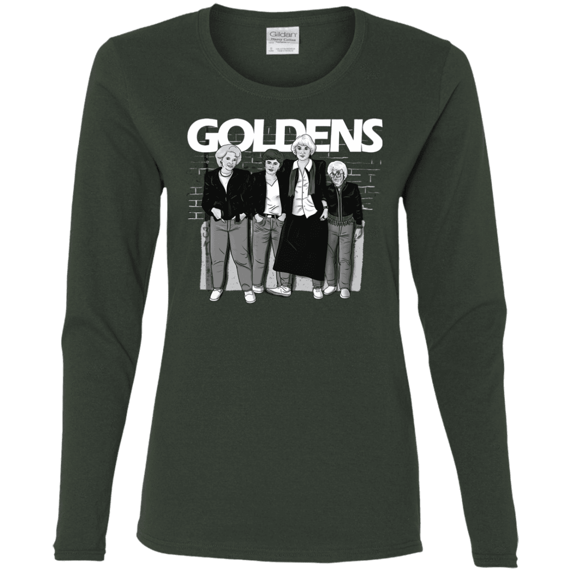 T-Shirts Forest / S Goldens Women's Long Sleeve T-Shirt