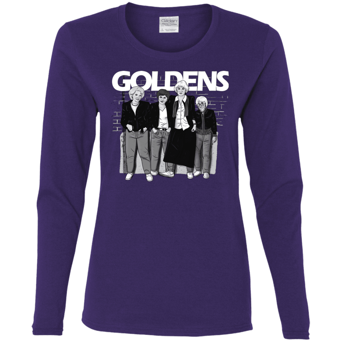 T-Shirts Purple / S Goldens Women's Long Sleeve T-Shirt