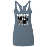 T-Shirts Indigo / X-Small Goldens Women's Triblend Racerback Tank