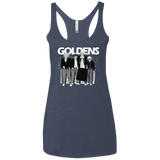 T-Shirts Vintage Navy / X-Small Goldens Women's Triblend Racerback Tank