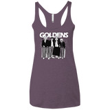 T-Shirts Vintage Purple / X-Small Goldens Women's Triblend Racerback Tank