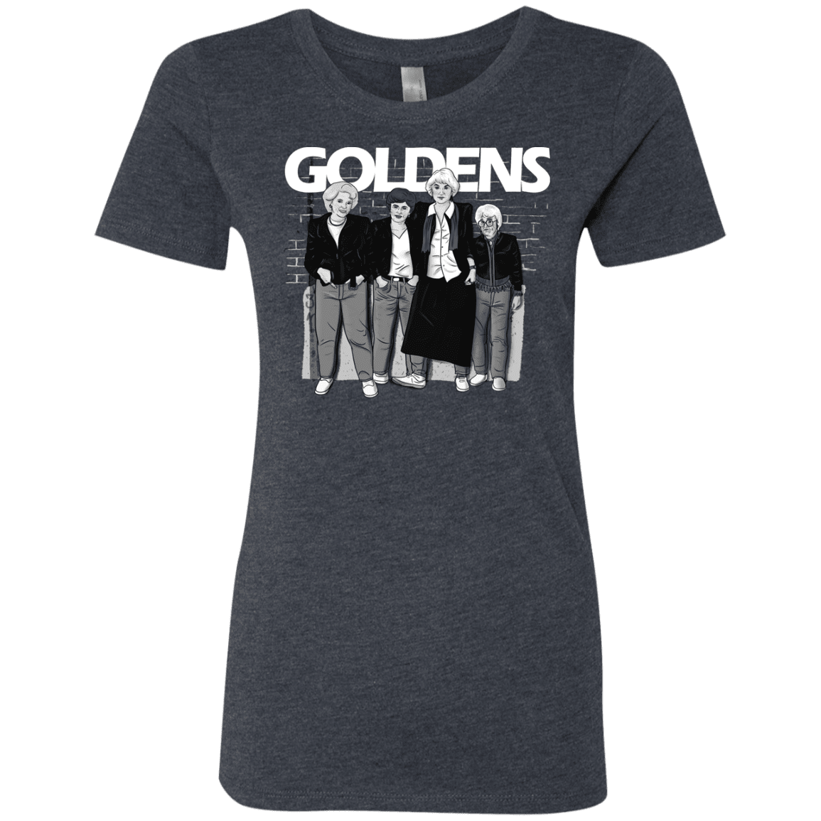 T-Shirts Vintage Navy / S Goldens Women's Triblend T-Shirt