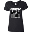 T-Shirts Black / S Goldens Women's V-Neck T-Shirt