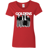 T-Shirts Red / S Goldens Women's V-Neck T-Shirt