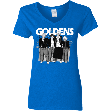 T-Shirts Royal / S Goldens Women's V-Neck T-Shirt