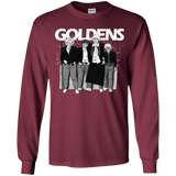 T-Shirts Maroon / YS Goldens Youth Long Sleeve T-Shirt