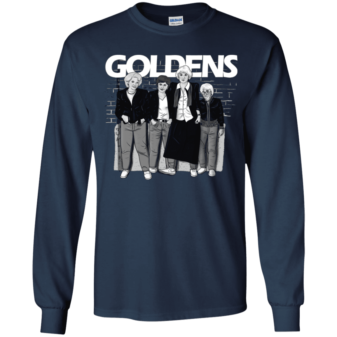 T-Shirts Navy / YS Goldens Youth Long Sleeve T-Shirt