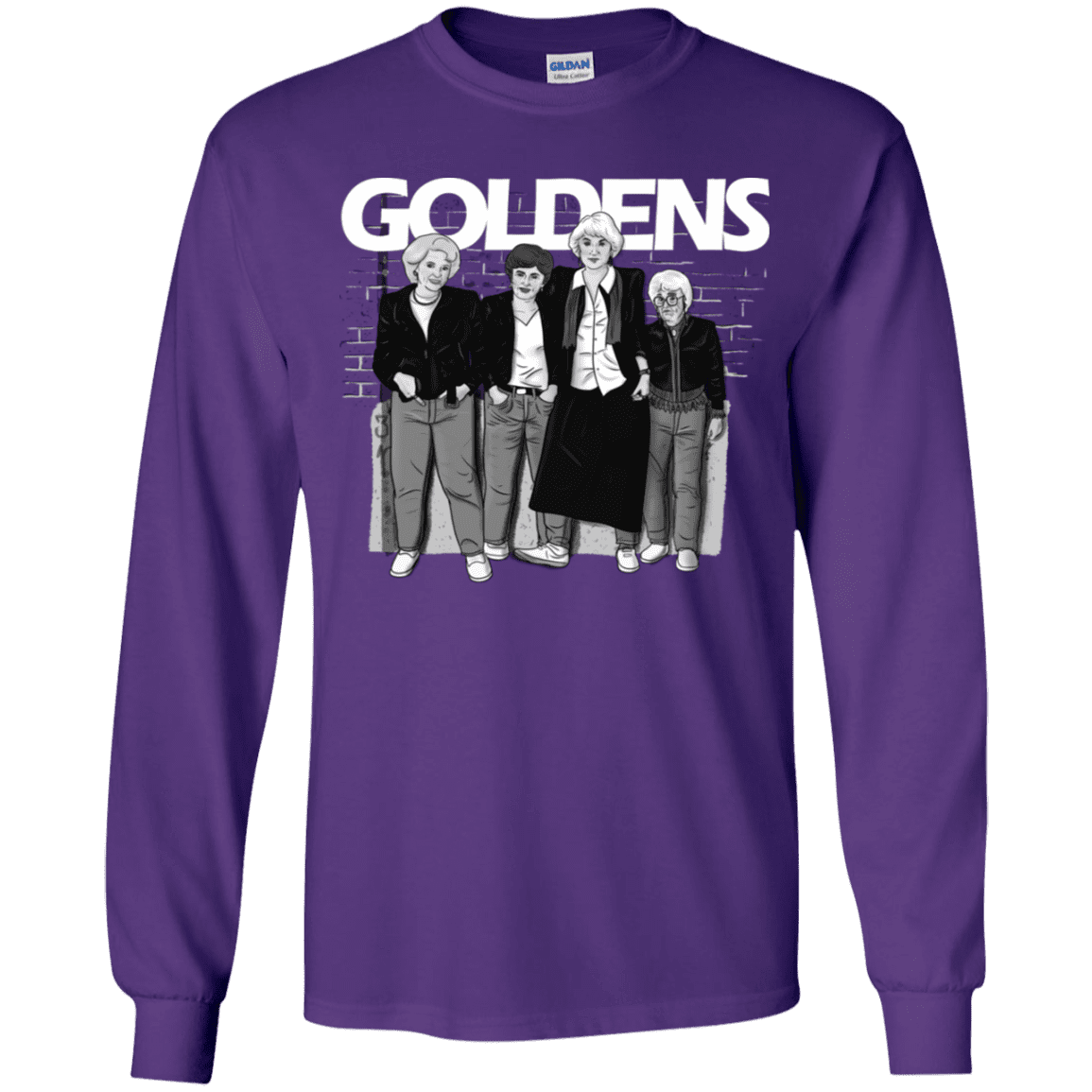 T-Shirts Purple / YS Goldens Youth Long Sleeve T-Shirt