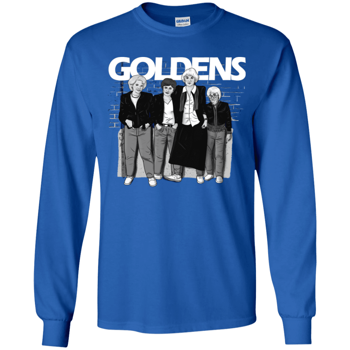 T-Shirts Royal / YS Goldens Youth Long Sleeve T-Shirt