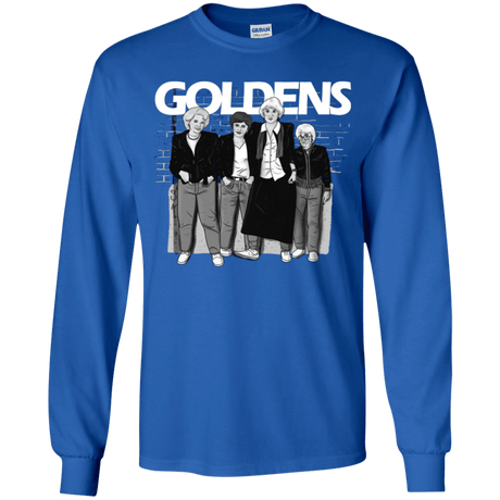 T-Shirts Royal / YS Goldens Youth Long Sleeve T-Shirt