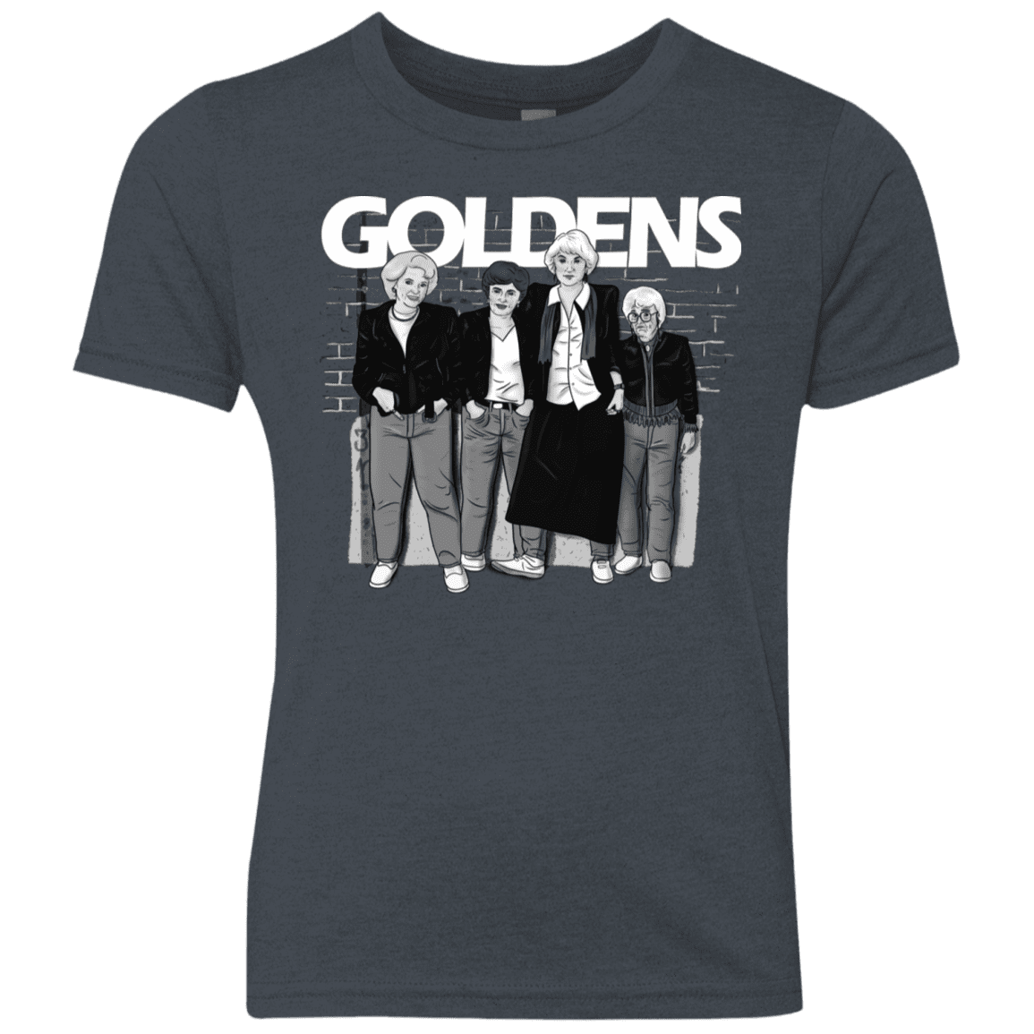 T-Shirts Vintage Navy / YXS Goldens Youth Triblend T-Shirt