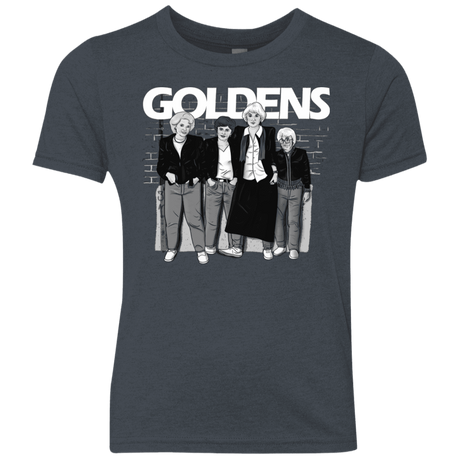 T-Shirts Vintage Navy / YXS Goldens Youth Triblend T-Shirt