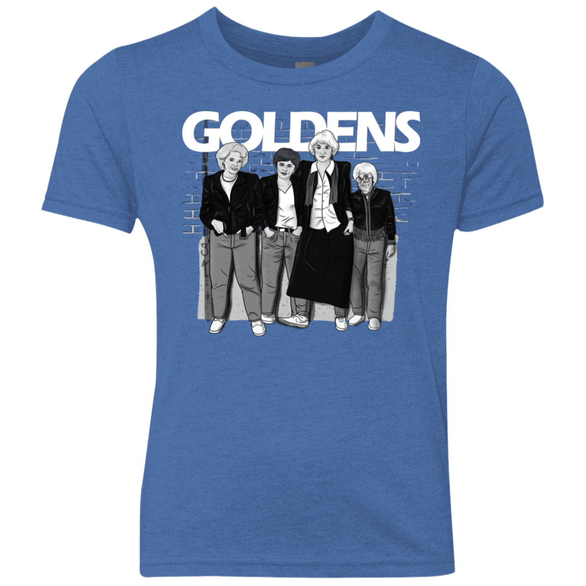 T-Shirts Vintage Royal / YXS Goldens Youth Triblend T-Shirt