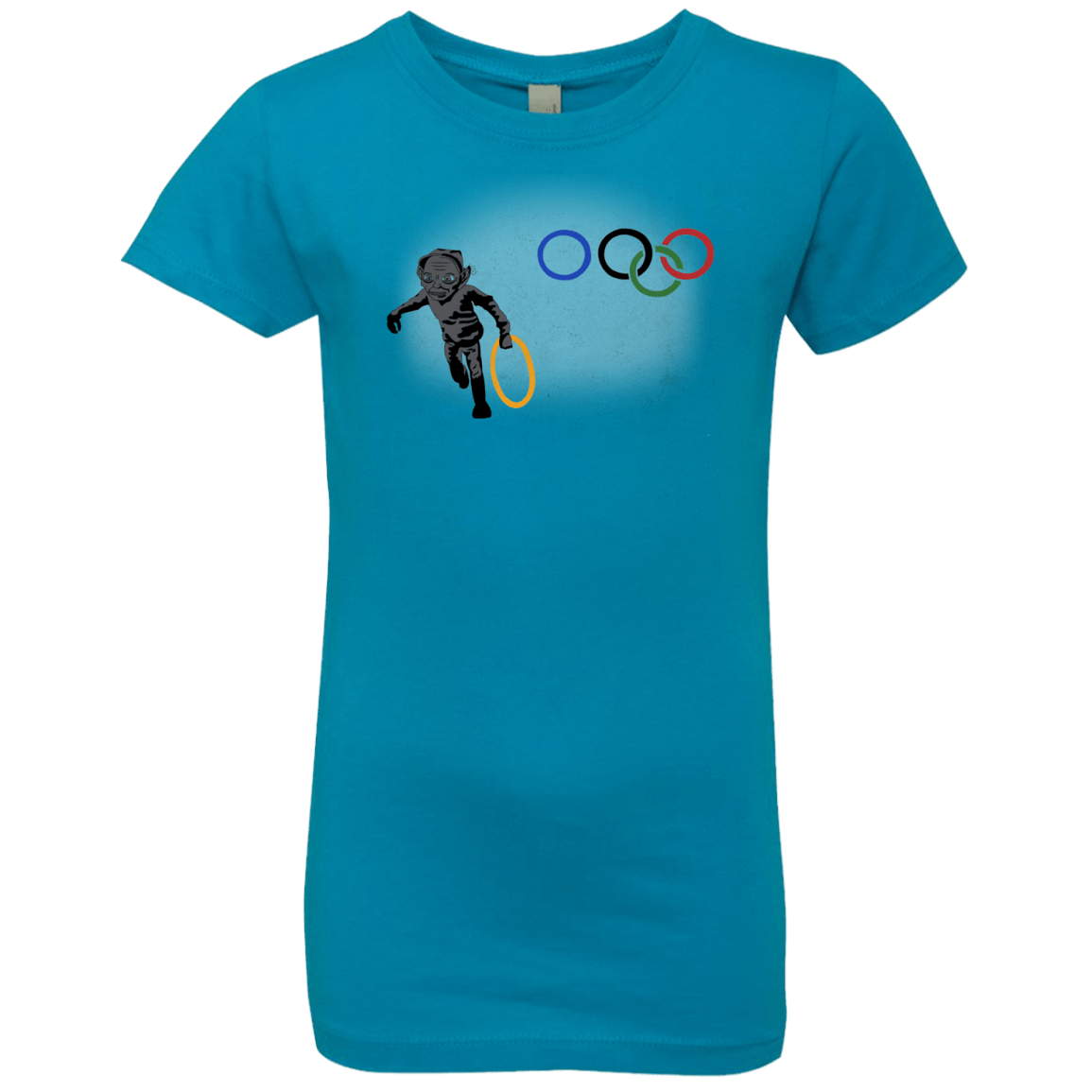 T-Shirts Turquoise / YXS Gollympics Girls Premium T-Shirt